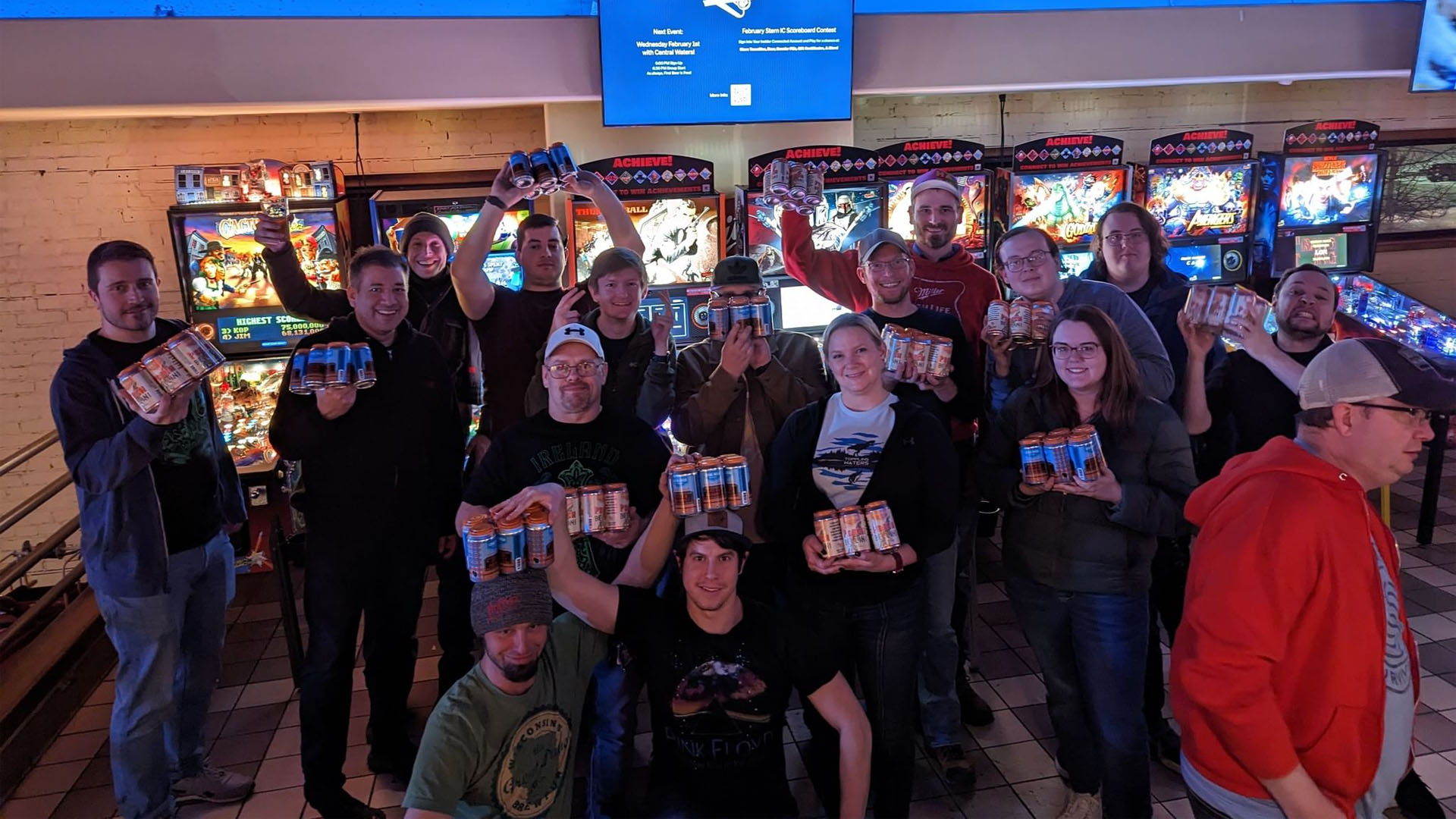 Craft Beer Pinball League Winners