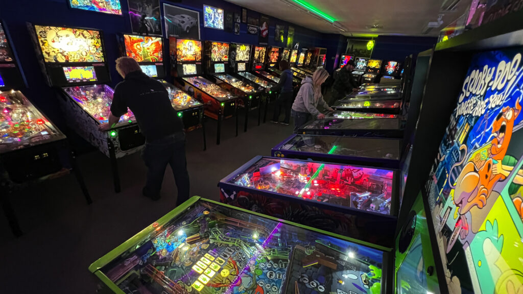 NerdHaven Arcade Pinball Area
